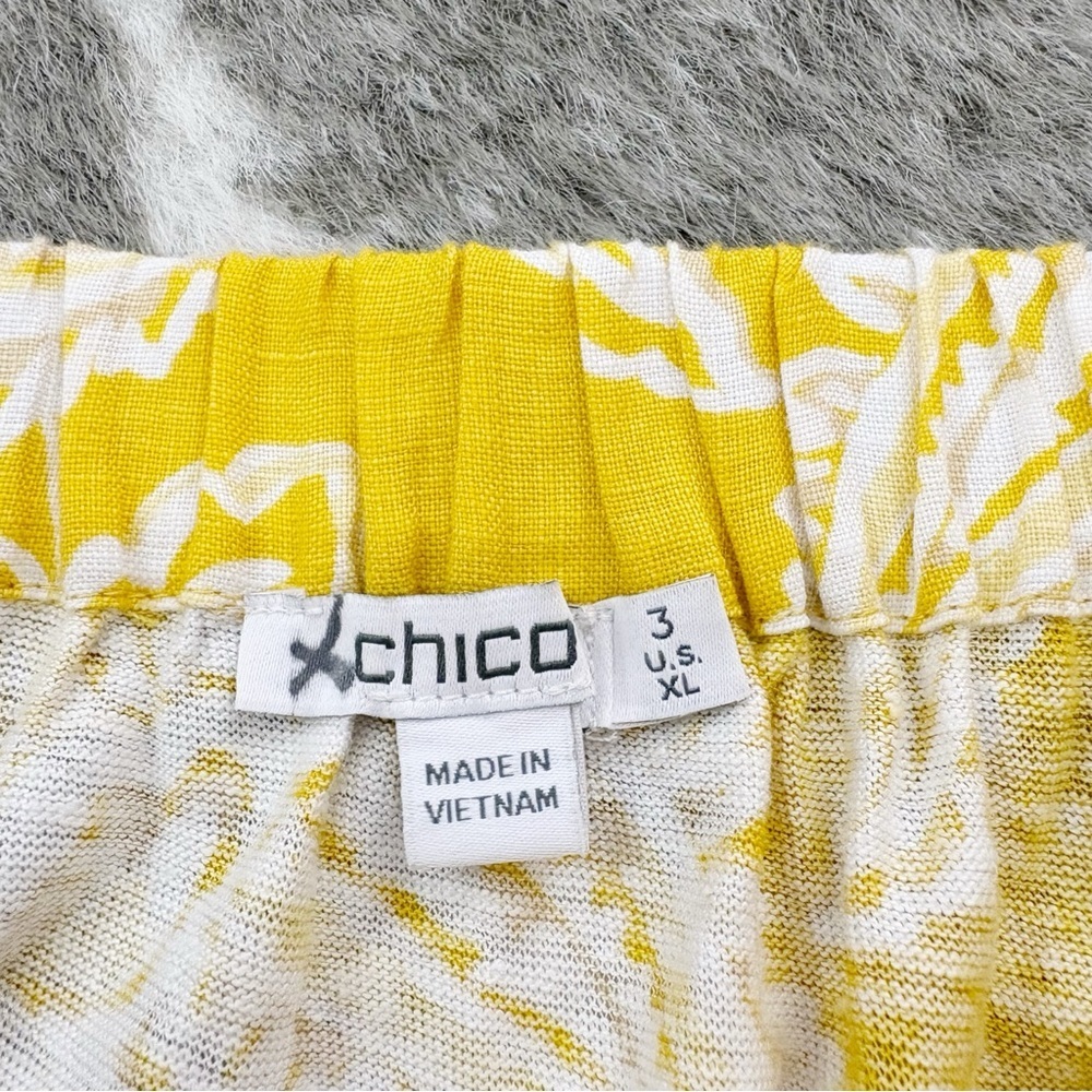 Chicos Off The Shoulder Linen Top - Picture 5 of 10
